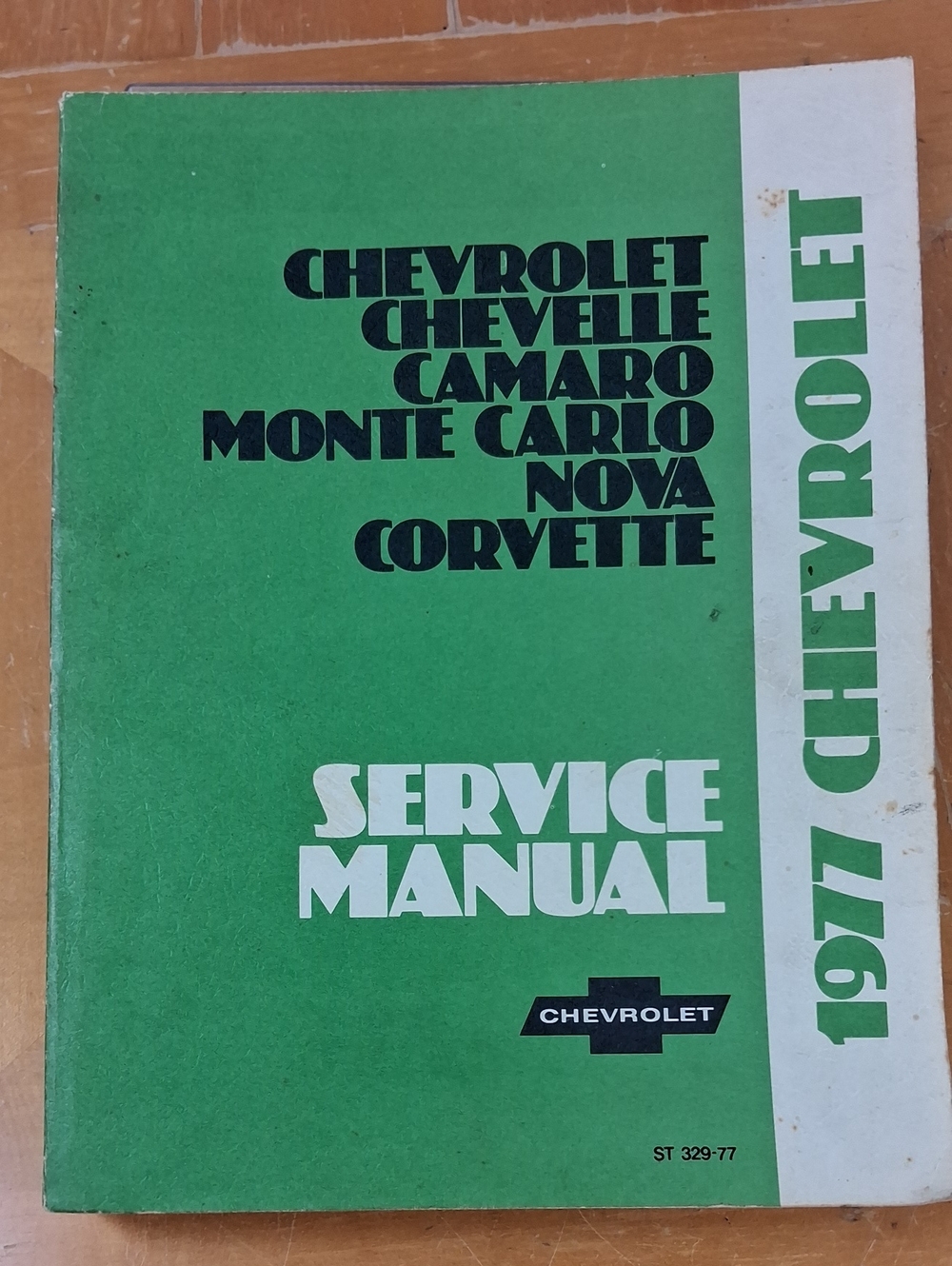 1977 Chevrolet Car Service Manual Chevrolet Chevelle Camaro Monte Carlo Nova